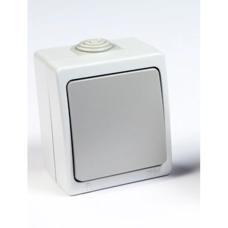 Courbi Two-way switch IP54 Grey - Courbi Surface CR32-20010-001