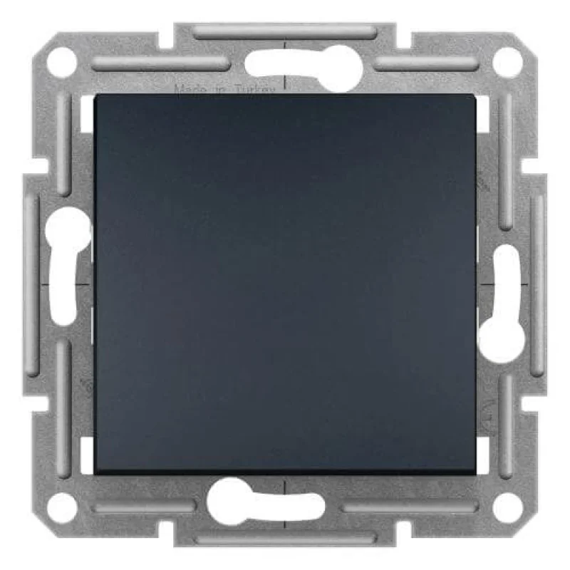 Еднополюсен ключ 10А без рамка Антрацит - SCHNEIDER ELECTRIC Asfora EPH0100171