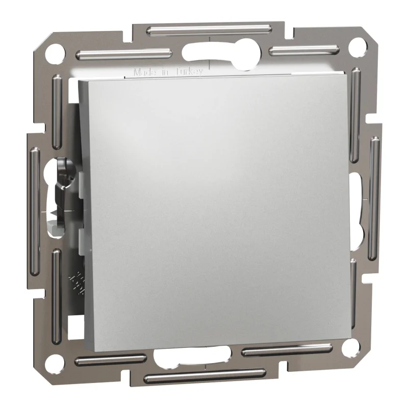 Schneider Electric Кръстат ключ 10A без рамка Алуминий - SCHNEIDER ELECTRIC Asfora EPH0500161