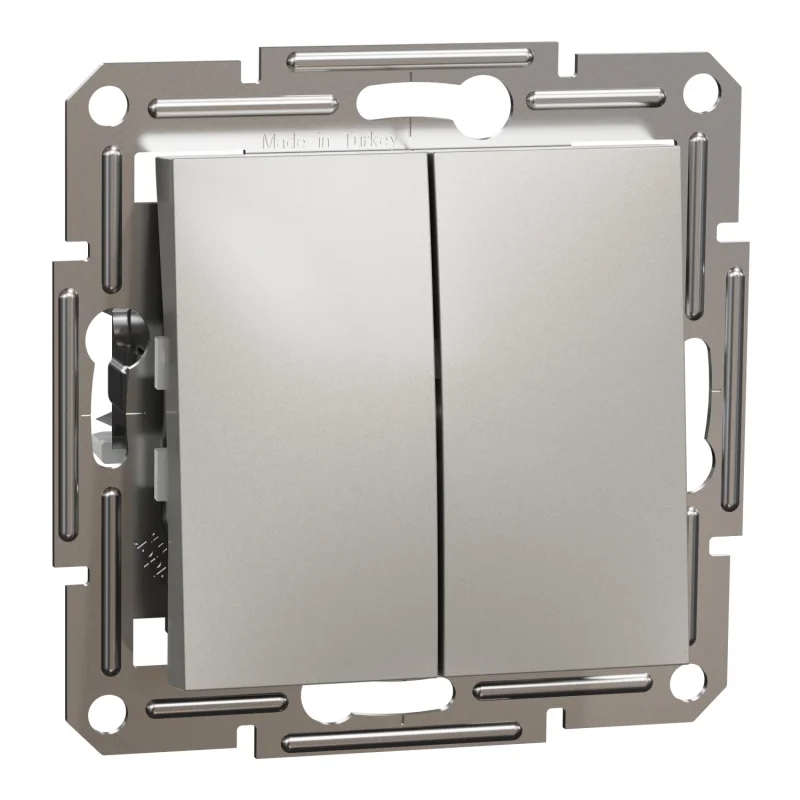 Double two-way switch 10A without frame Bronze - SCHNEIDER ELECTRIC Asfora EPH0600169