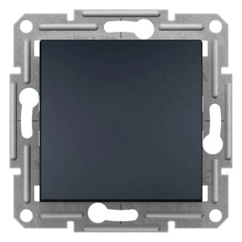 Бутон 10А без рамка Антрацит - SCHNEIDER ELECTRIC Asfora EPH0800371