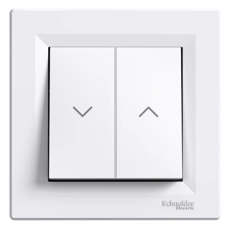 Schneider Electric Switch for shutters 10A White - SCHNEIDER ELECTRIC Asfora EPH1300521