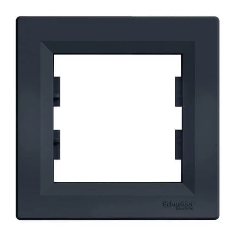 Schneider Electric Frame 1x Anthracite - SCHNEIDER ELECTRIC Asfora EPH5800171