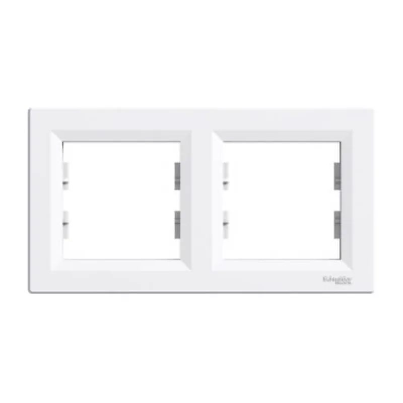 Schneider Electric Рамка 2х Бяла - SCHNEIDER ELECTRIC Asfora EPH5800221