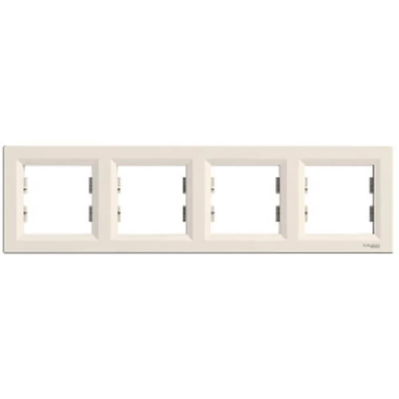 Рамка 4х Крем - SCHNEIDER ELECTRIC Asfora EPH5800423