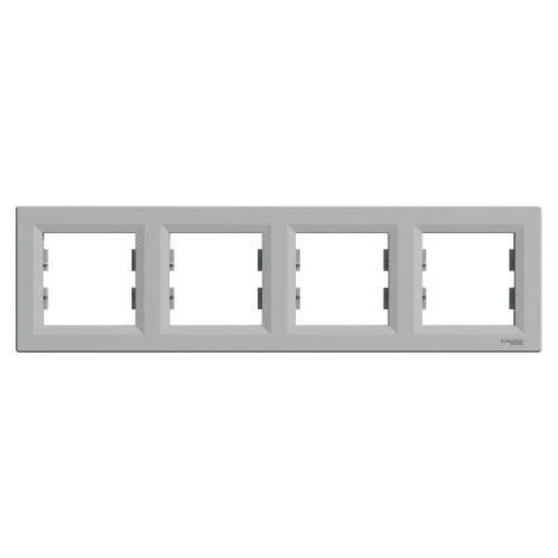 Schneider Electric Frame 4x Aluminium - SCHNEIDER ELECTRIC Asfora EPH5800461