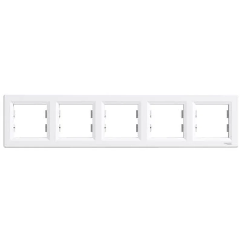 Schneider Electric Рамка 5х Бяла - SCHNEIDER ELECTRIC Asfora EPH5800521