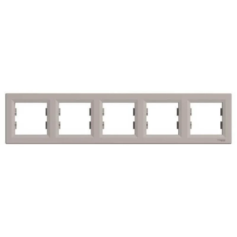 Schneider Electric Рамка 5х Бронз - SCHNEIDER ELECTRIC Asfora EPH5800569