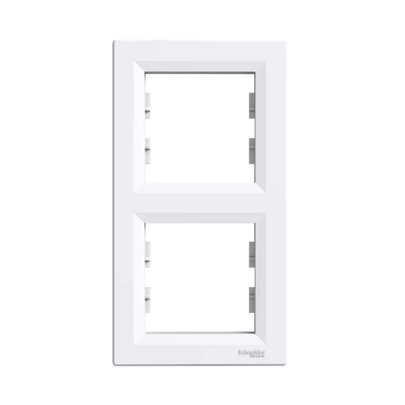 Schneider Electric Рамка 2х Бял вертикална - SCHNEIDER ELECTRIC Asfora EPH5810221