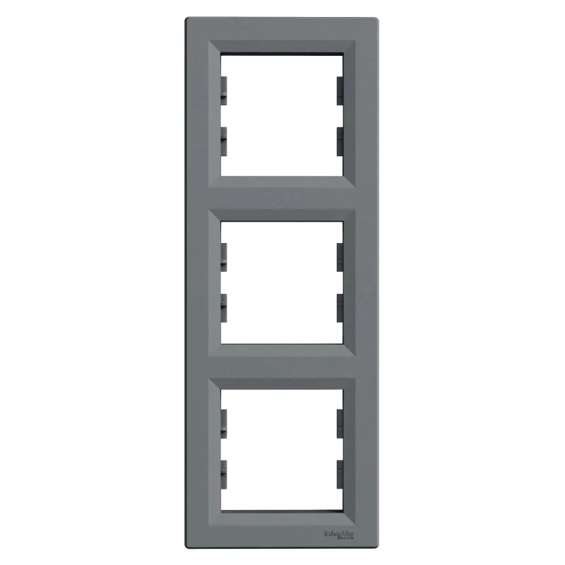 Рамка 3х Стомана вертикална - SCHNEIDER ELECTRIC Asfora EPH5810362