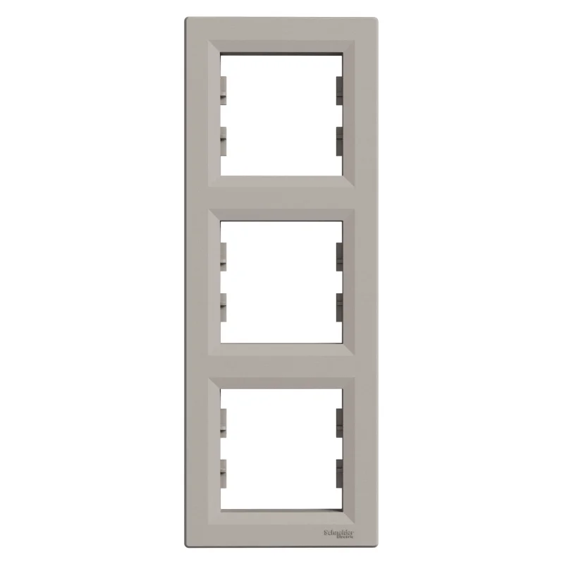 Frame 3x Bronze vertical - SCHNEIDER ELECTRIC Asfora EPH5810369