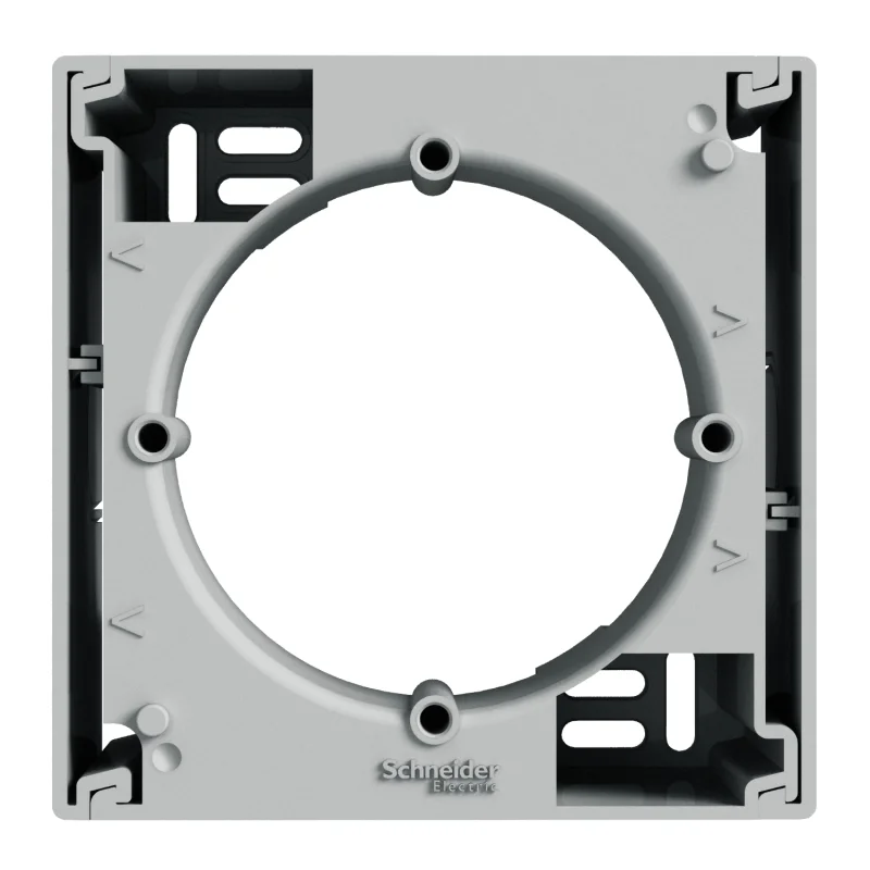 Единична конзола за открит монтаж Алуминий - SCHNEIDER ELECTRIC Asfora EPH6100161