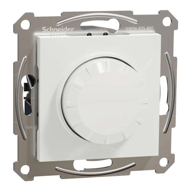 Schneider Electric Ротативен димер R= 3-370W LED=0-200W Бял без рамка - Schneider Electric Asfora EPH6870121