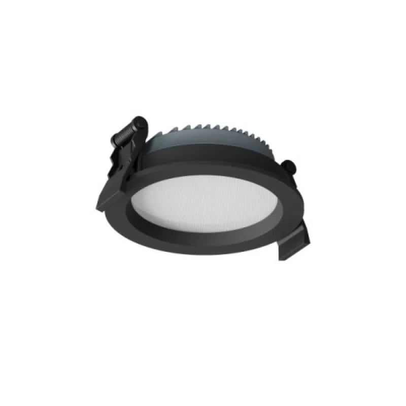 LED панели Xevo Black EVR01CCTSBK – Arelux LED панел за вграждане в черен мат, 1X8W, 3000K