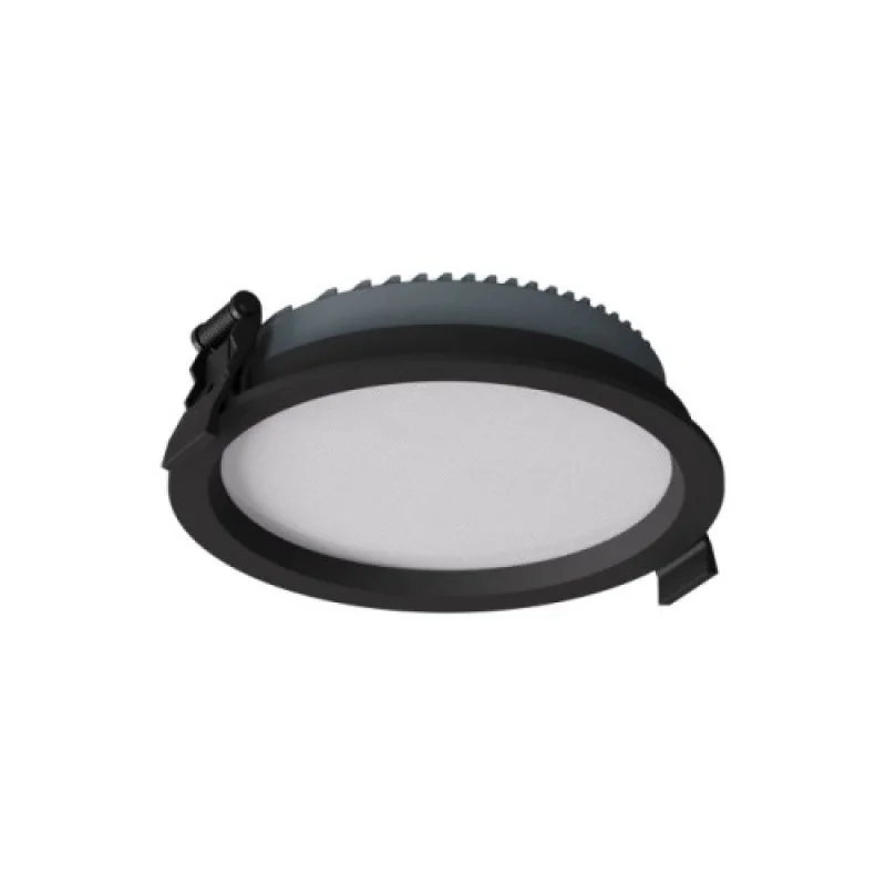 LED панели Xevo Black EVR02CCTSBK – Arelux LED панел за вграждане в черен мат, 1X13W, 3000K