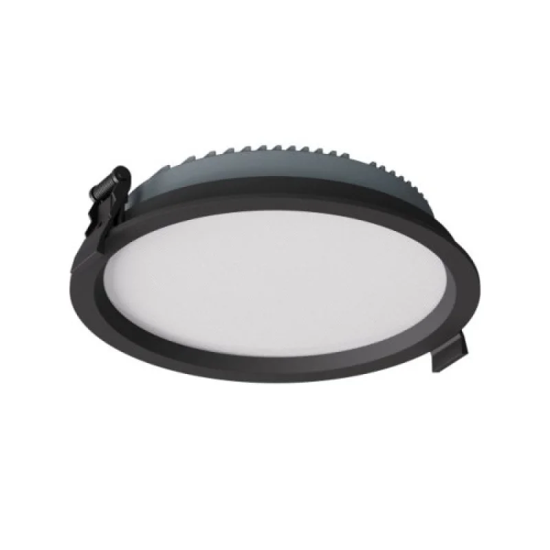 LED панели Xevo Black EVR03CCTSBK – Arelux LED панел за вграждане в черен мат, 1X23W, 3000K