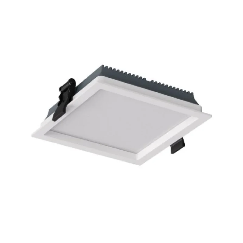 LED Panels Xevo Square EVS02CCTSWH – Arelux LED panel for recessed mounting in white matt, 1X13W, 3000K