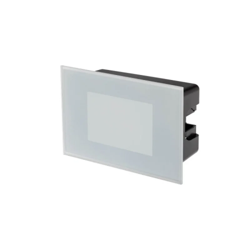 Facade Lighting Xfade FA02NW – Arelux LED facade downlight for recessed mounting in wall in matt, 3W, 4000K