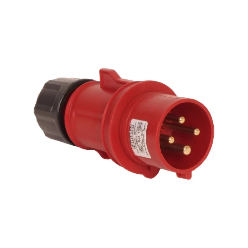 Plug 3P+E 32A 400V IP54 - Famatel SpeedPRO FR13302