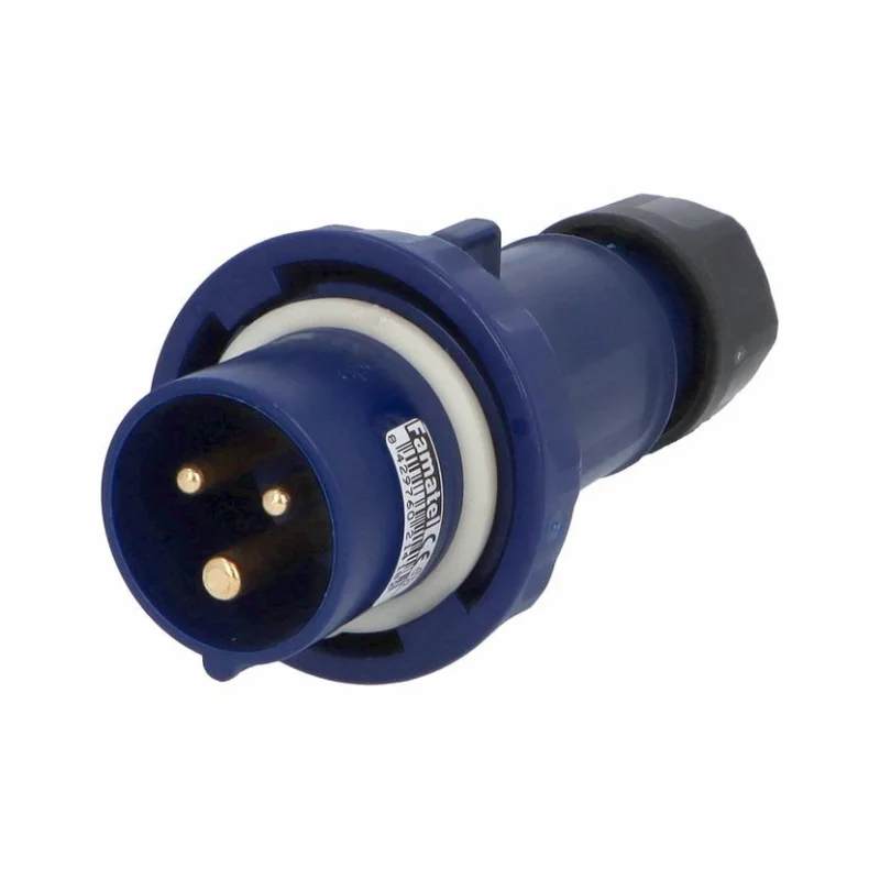 Famatel Plug 2P+E 16A 230V IP67 - Famatel SpeedPRO FR14200