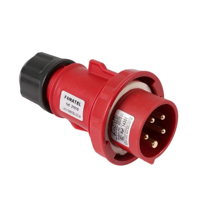 Famatel Plug 3P+N+E 16A 400V IP67 - Famatel SpeedPRO FR14301