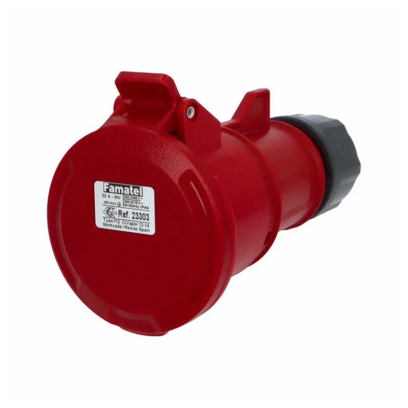 Famatel Socket adjustable 3P+N+E 32A 400V IP54 - Famatel SpeedPRO FR23303
