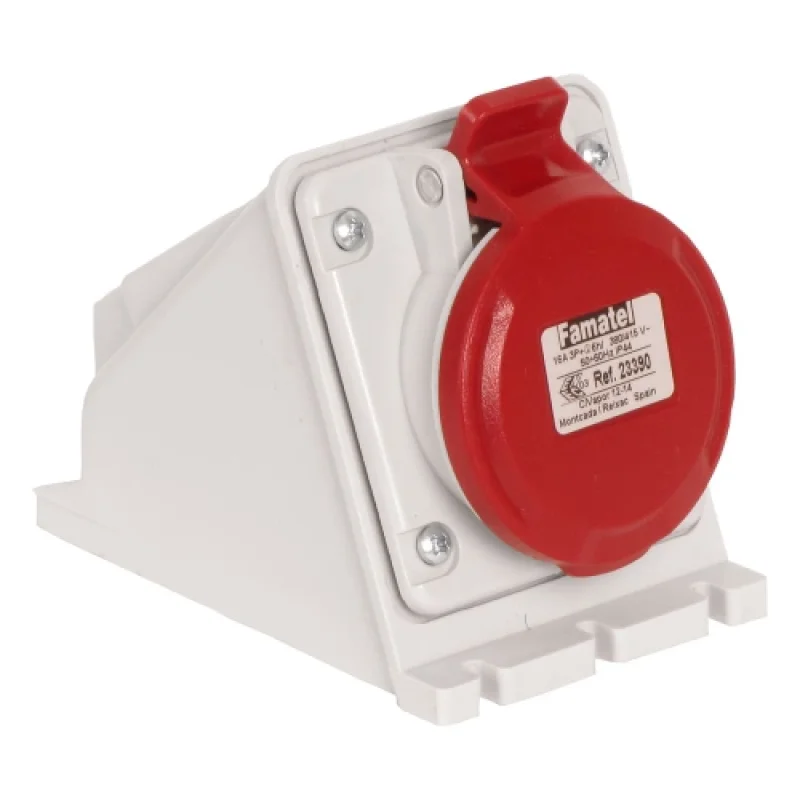 Контакт открит монтаж 3P+E 415V 16A IP44 - Famatel SERIE 11 FR23390