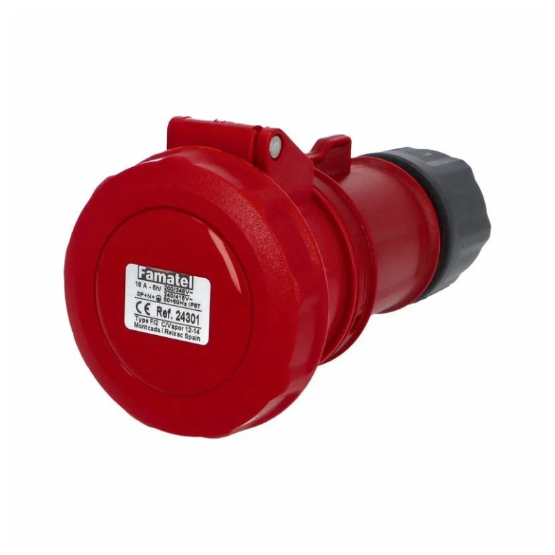 Famatel Контакт подвижен 3P+N+E 16A 400V IP67 - Famatel SpeedPRO FR24301
