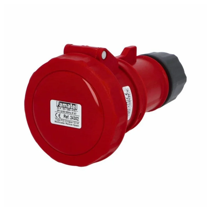 Famatel Подвижен контакт 3P+E 32A 400V IP67 - Famatel SpeedPRO FR24302