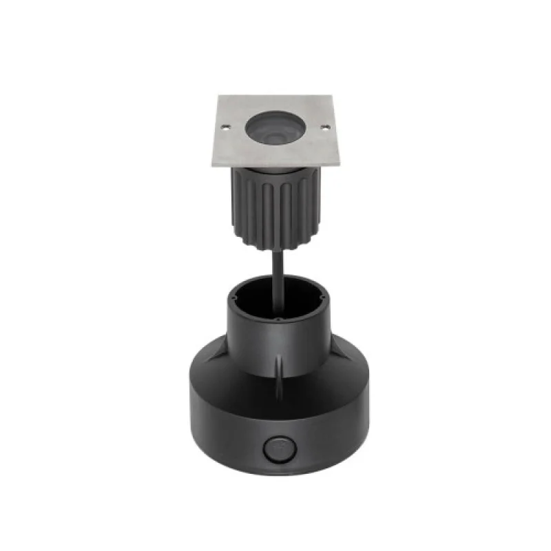 In-Ground Lights Xground Dc GD16UWW36 – Arelux LED downlight for recessed mounting in ground in stainless steel, 1X6W, 2700K