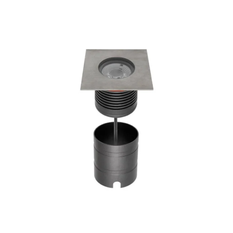 In-Ground Lights Xground Ac GD18NW40 – Arelux LED downlight for recessed mounting in ground in stainless steel, 1X15W, 4000K