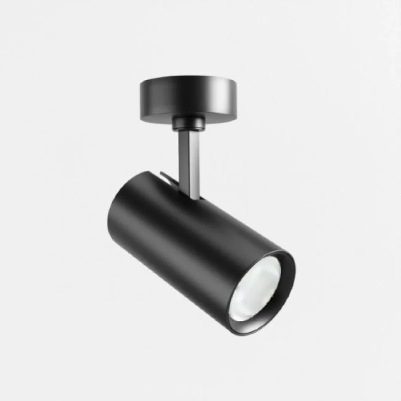 Spotlights Xgamma Surface GM13WWSBK – Arelux LED spotlight in black, 1X20W, 3000K, IP20