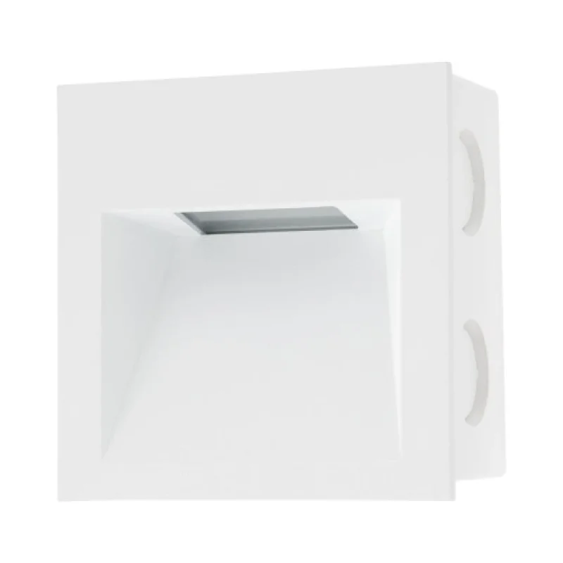 Луни за вграждане Xghost GS01NWIP20MWH – Arelux LED луна за вграждане в стена в бял, 1X2W, 4000K, IP20
