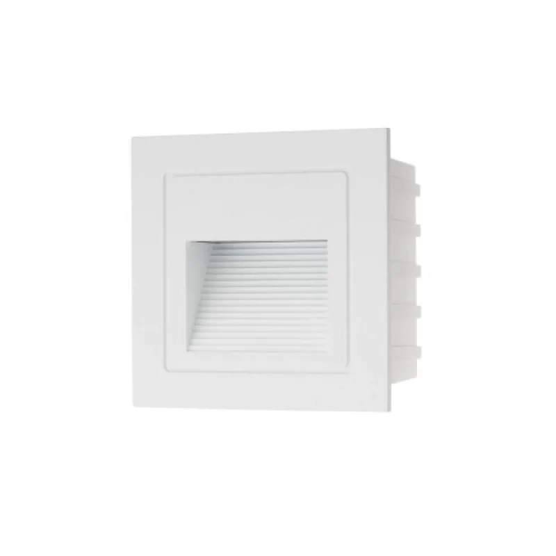 Фасадно осветление Xghost Mwh GS02WWIP65MWH – Arelux LED фасадна луна за вграждане в стена в матово бял, 2W, 3000K