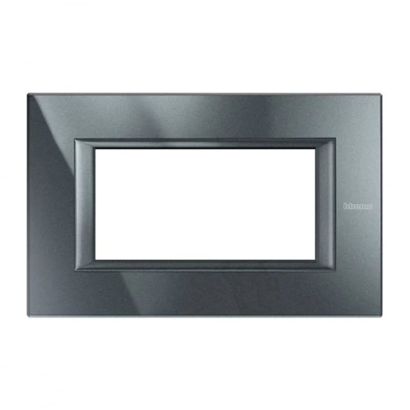 Рамка 4М Rectangular Anthracite (HS) - bticino Axolute HA4804HS
