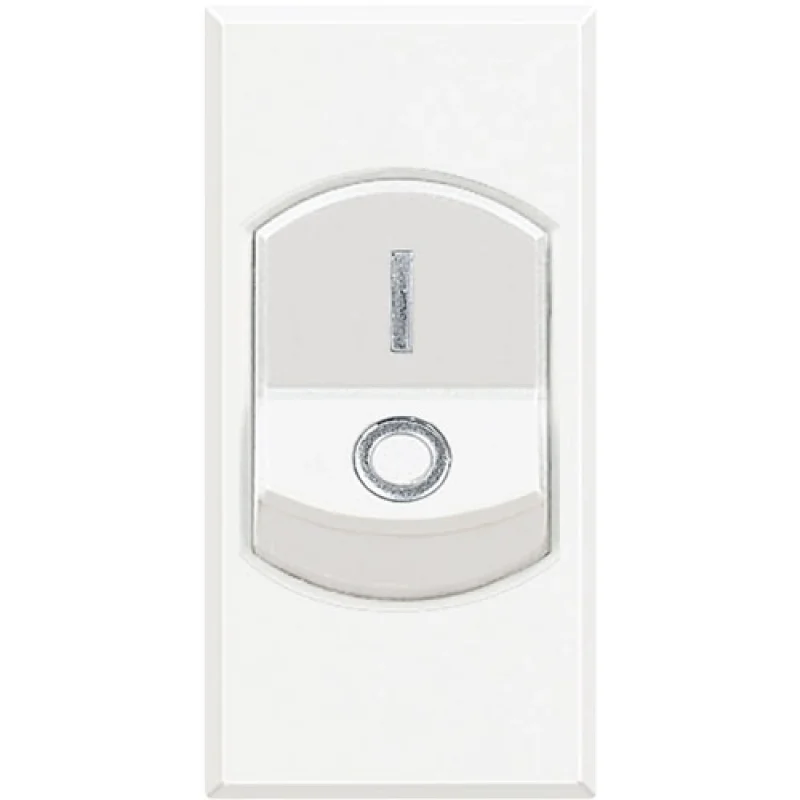 bticino Ключ двуполюсен 32A 1М Бял - bticino Axolute HD4011