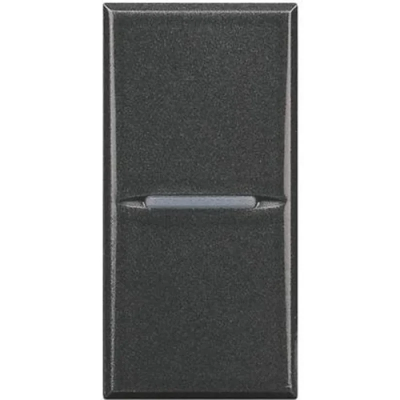 Two-way switch axial 1M Anthracite - bticino Axolute HS4003N