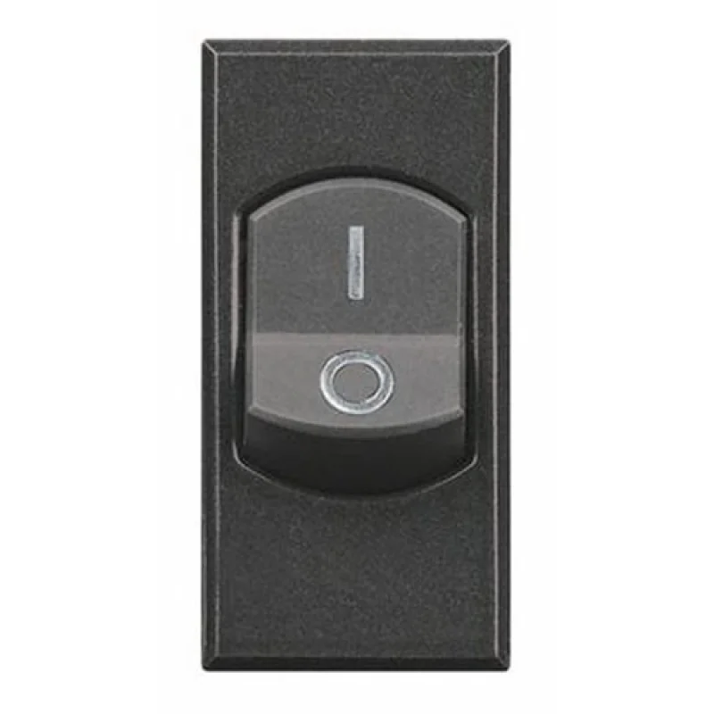 bticino Double-pole switch 32A 1M Anthracite - bticino Axolute HS4011