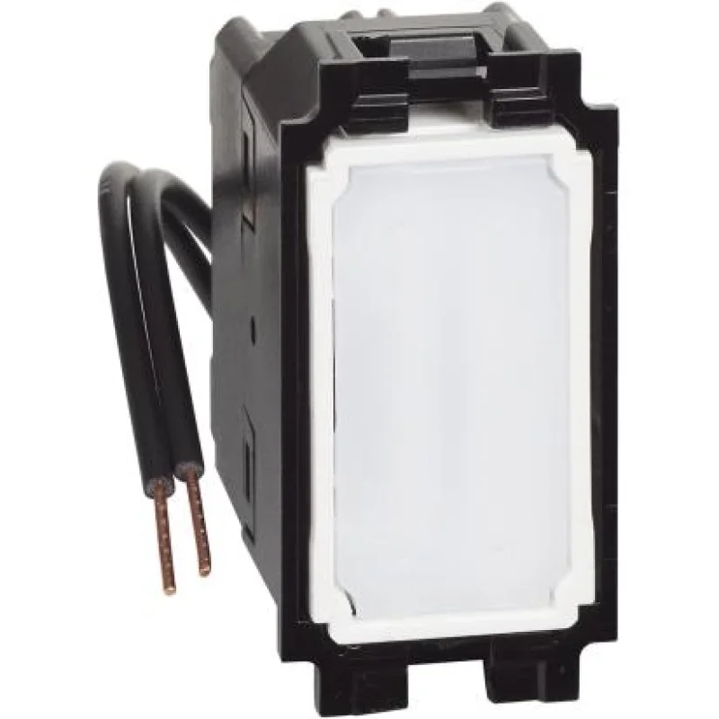 bticino Кръстат ключ 1M 10А с LED индикатор - bticino Living Now K4004L