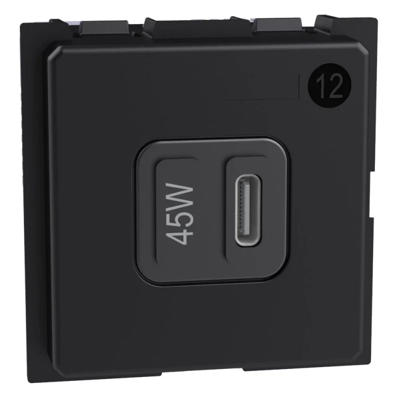 Outlet USB type C Power Delivery 45W 2M - bticino Living Now K4294C