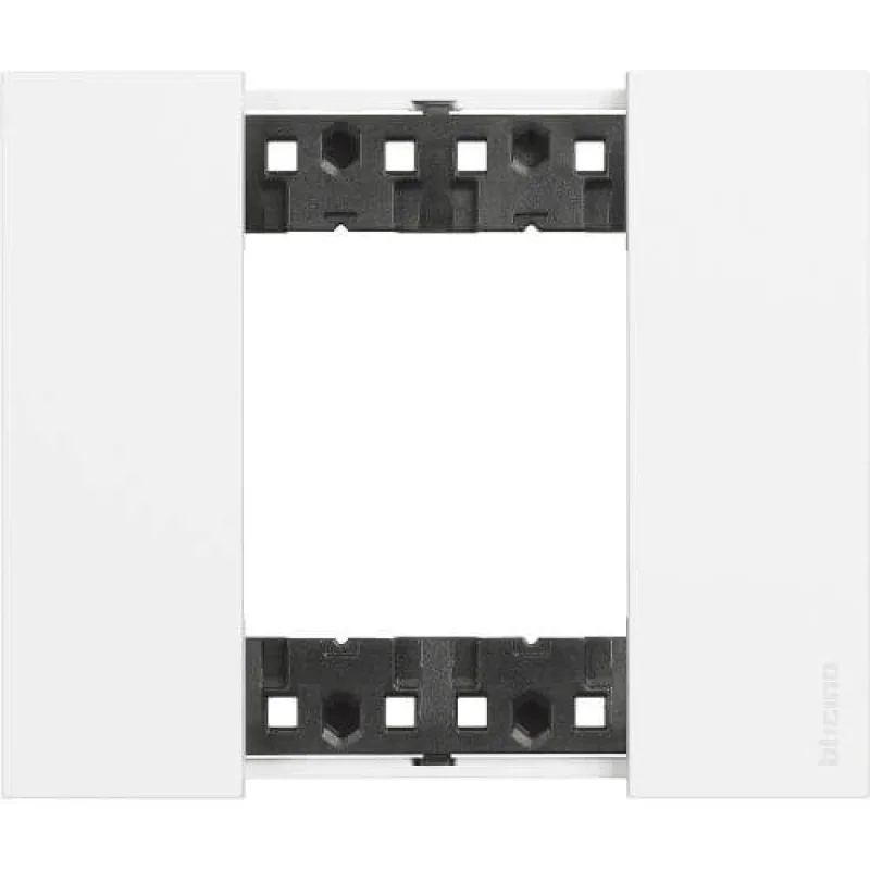 Frame 2M White Italian standard - bticino Living Now KA4802KW