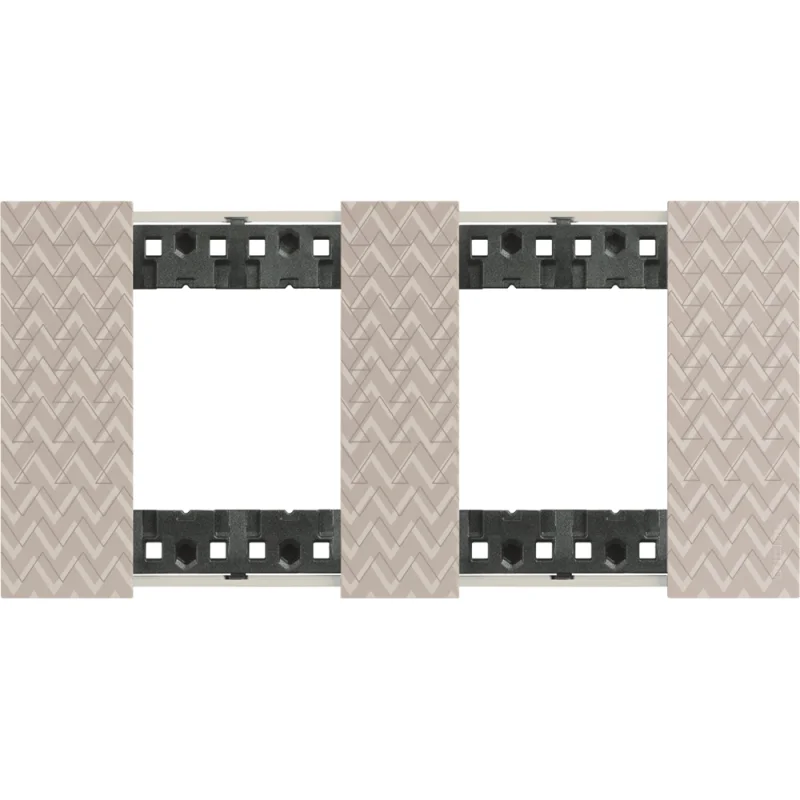 bticino Рамка 2x2M Илюзия немски стандарт - bticino Living Now KA4802M2MM