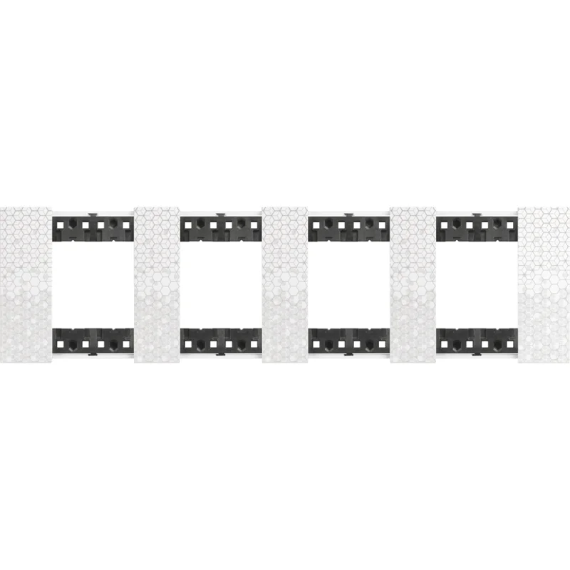 bticino Frame 2x2x2x2M Pixel German standard - bticino Living Now KA4802M4MW