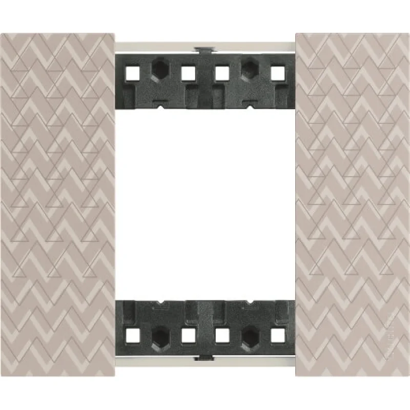 bticino Рамка 2M Илюзия италиански стандарт - bticino Living Now KA4802MM