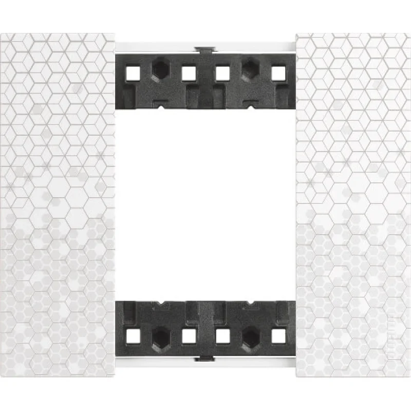 bticino Frame 2M Pixel Italian standard - bticino Living Now KA4802MW