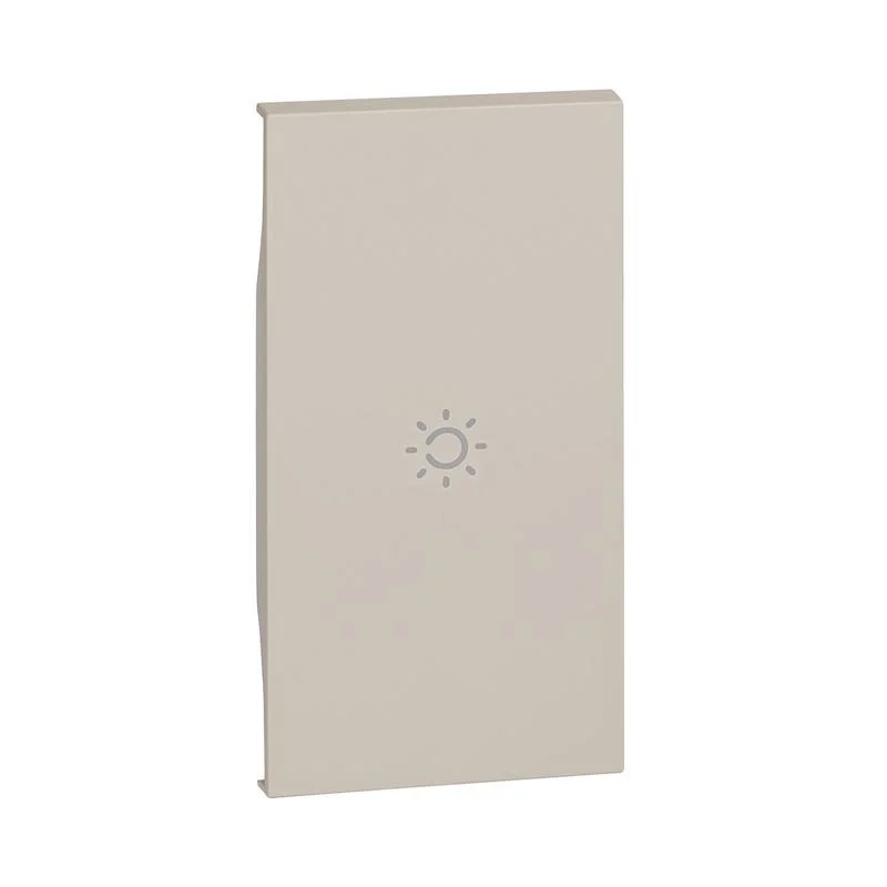 bticino Face plate with symbol lamp 2M Cream - bticino Living Now KM01M2A