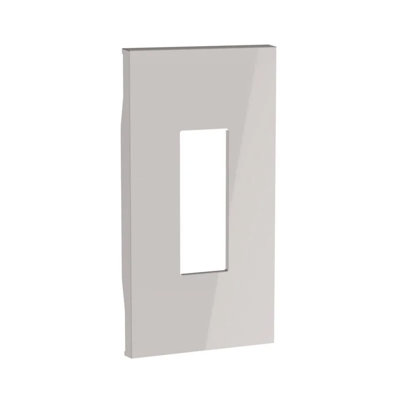 Face plate for socket Italian standard and switch for water heater 2M Cream - bticino Living Now KM02M2
