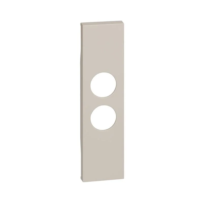 bticino Face plate for TV-SAT outlet 1M Cream - bticino Living Now KM09