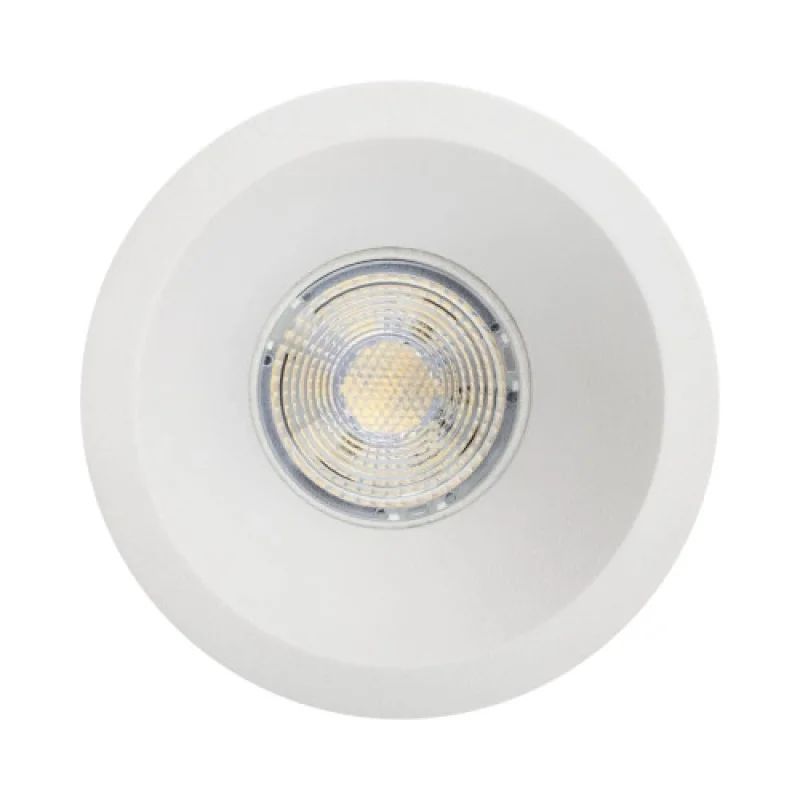 Xkone Round KN01MWH – Arelux луна за вграждане в бял, 1X50W, IP20