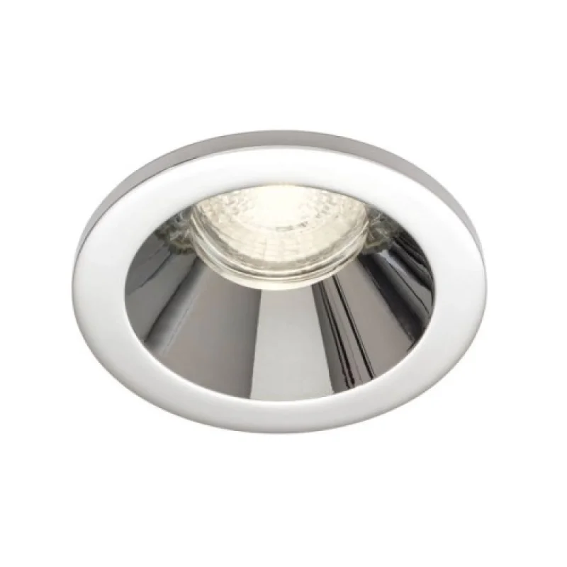 Луни за вграждане Xkone Round KN03IPCH – Arelux луна за вграждане в хром, 1X10W, IP65